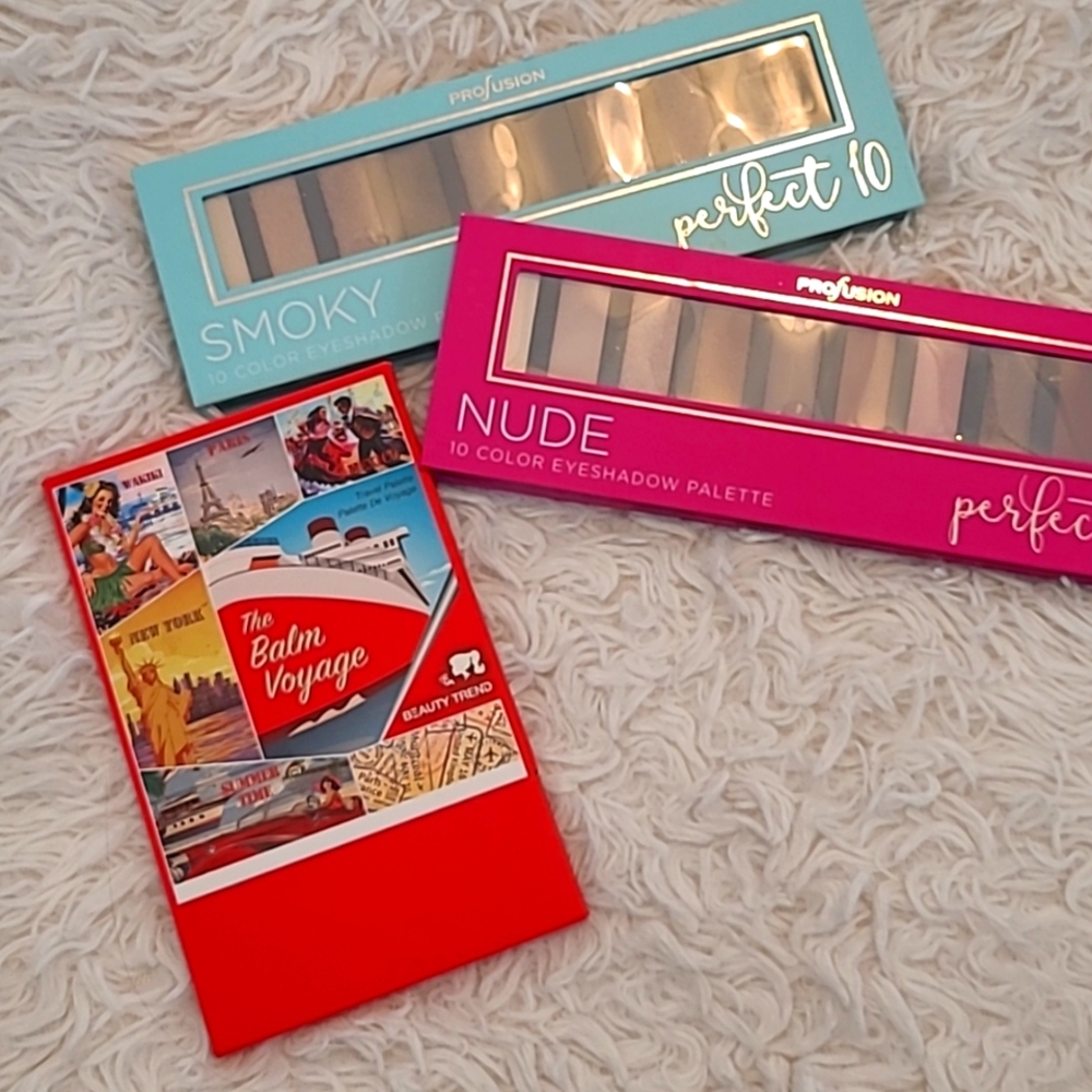 NEW Set of (3) Eye Shadow Pallets